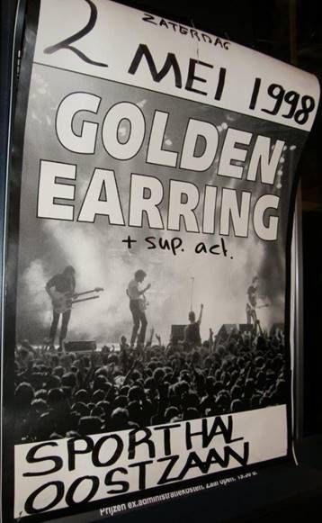 Golden Earring show poster May 02 1998 Oostzaan - Sporthal